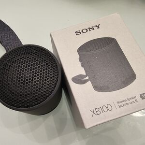 Sony Black Portable Speaker with Wireless Audio